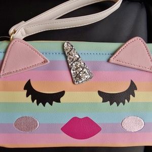 New Betsey Johnson  Wristlet